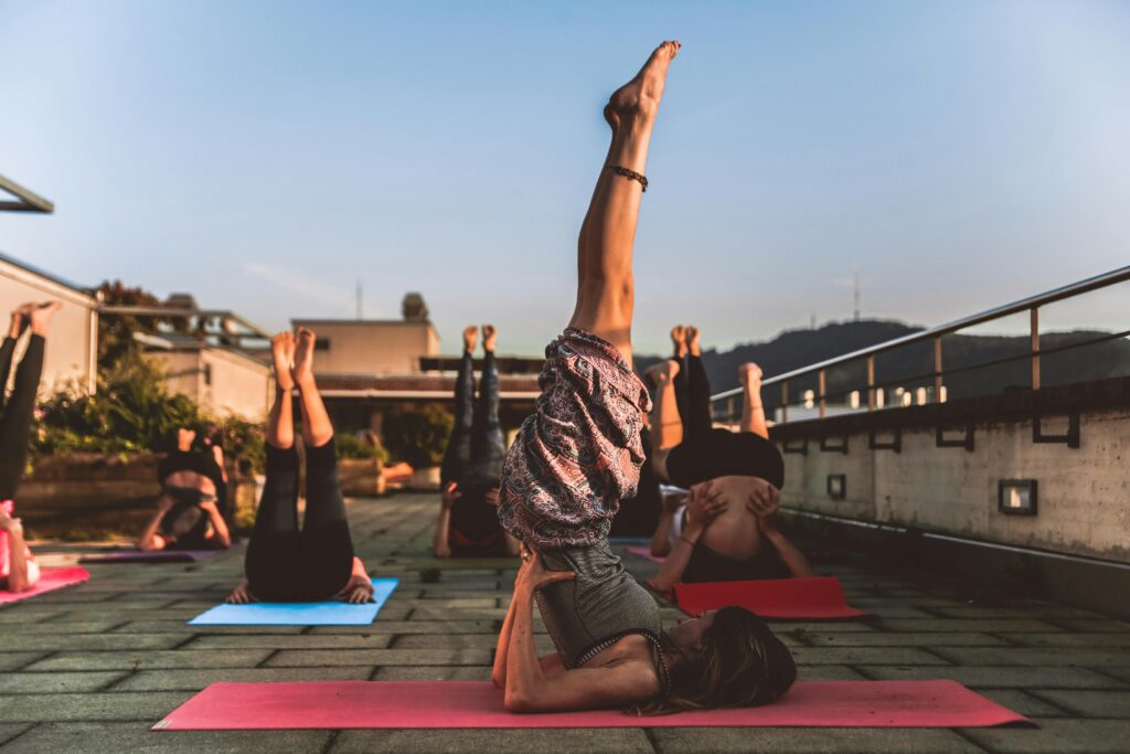 people-practicing-yoga-as-a-employee-benefit